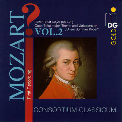 Mozart Wolfgang Amadeus - Wind Music - Vol. 2 (Consortium Classicum)