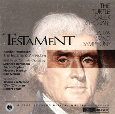 Thompson Randall / Bernstein Leonard / u.a. - Testament (Turtle Creek Chorale)