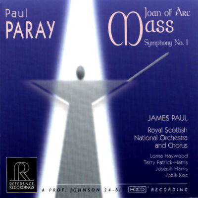 Paray Paul - Joan Of Arc Mass / Symphony No. 1 (Paul James / RSNO & Chorus)