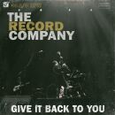 Record Company, The - Give It Back To You (Cd)