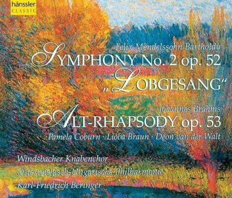Mendelssohn Bartholdy, Felix - Symphony No.2 & Alt-Rhapsody Op.53