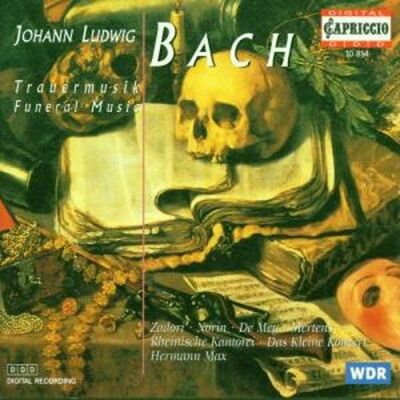 Bach Johann Ludwig - Trauermusik