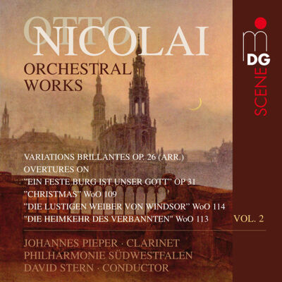 Otto Nicolai - Orchesterwerke Vol. 2 (J. Pieper/ Evangelische Kantorei Siegen/ ua)