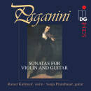 Paganini Niccolo - Sonatas For Violin And Guitar...