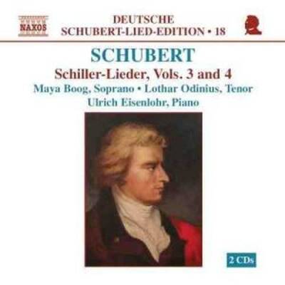 Schubert Franz - Schiller Lieder Vol4 & 3 (Boog Maya / Odinius Lothar / u.a.)