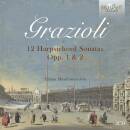 Minali Chiara - Grazioli: 12 Harpsichord Sonatas Opp.1&2