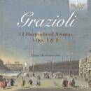 Minali Chiara - Grazioli:12 Harpsichord Sonatas Opp.1&2