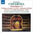 Cimarosa Domenico - Ouvertüren Volume 2 (Mallon)