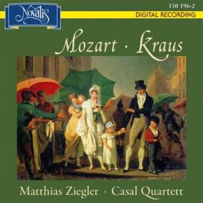 Kraus / Mozart - Quintett Fuer Floete Op7 / Sonate Fuer 2 (Ziegler Matthias / Casal Quartett / Quintett fuer Floete op7 / Sonate fuer 2 Klaviere KV497 (Bearbeitung Pleyel), Trio fuer Klarinette K)