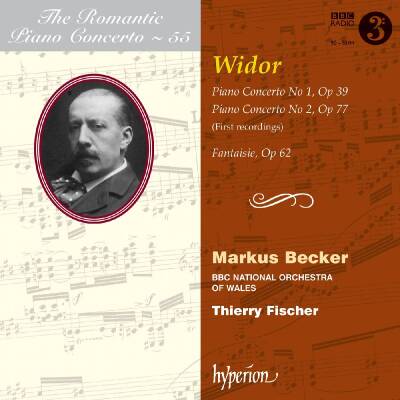 Widor Charles-Marie - The Romantic Piano Concerto - 55 (Becker Markus)