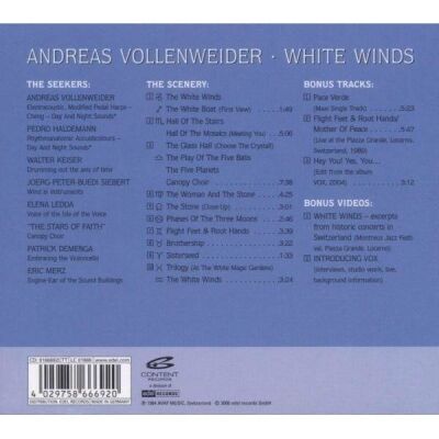 Vollenweider, Andreas - White Winds Re-Release