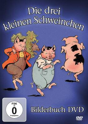 Die Drei Kleinen Schweinchen - Bilderbuch-dvd