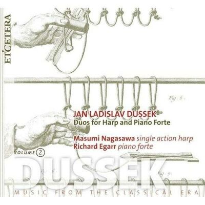 Dussek Johann Ladislaus (1760-1812) - Duos For Harp And Piano Forte
