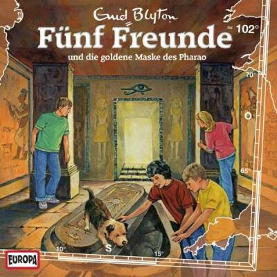Fünf Freunde - 102/und die goldene Maske des Pharao