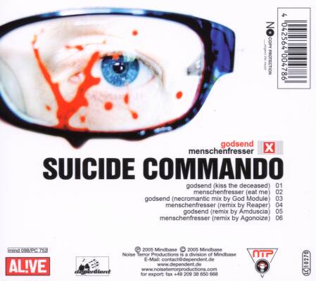 Suicide Commando - Godsend / Menschenfresser