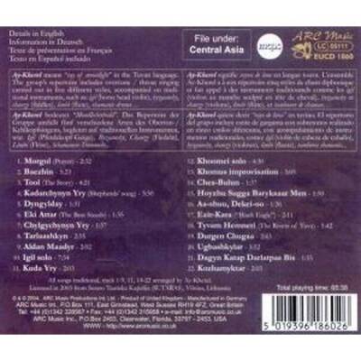 Ay-Kherel - Music Of Tuva