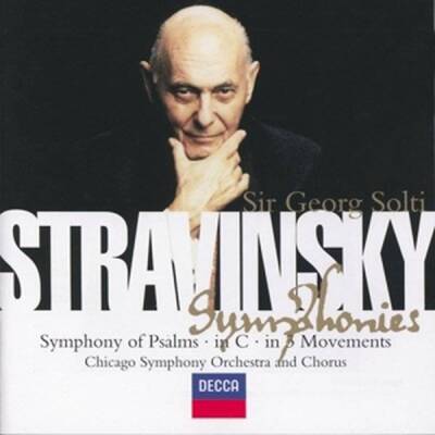 Stravinsky Igor - SINF IN C/SINF PSALMS/ &  (Solti Georg / CSO)