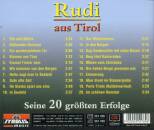 Rudi Aus Tirol / Oberland Duo - Seine 20 Größten Erfolge