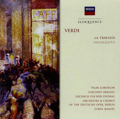 Verdi Giuseppe - La traviata (Lorengar Pilar / Fischer-Dieskau Dietrich / u.a. / Highlights)