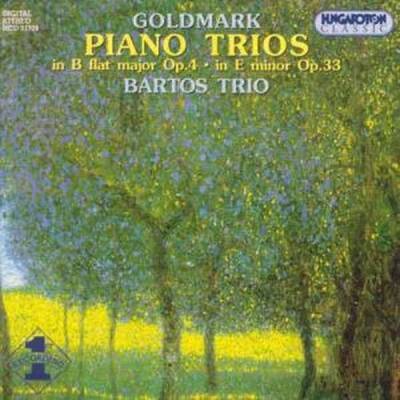 Goldmark Karl - Trio fuer Klavier op4, op33 (TRio Bartos)