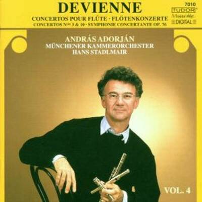 DEVIENNE François - Flötenkonzerte Vol.4 (Adorjan Andras)