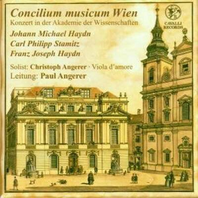 Haydn Michael / u.a. - Sinfonie D-moll Concerto Ii Sinfonie Mit Dem Pauk (Angerer Christoph / Concilium musicum Wien)