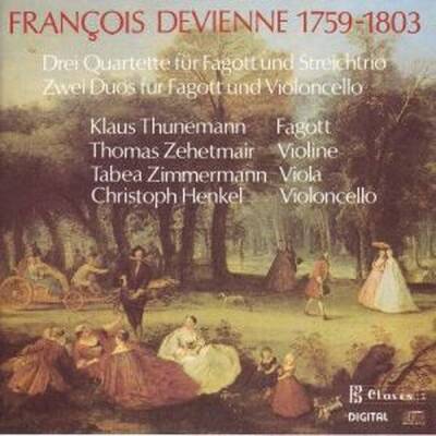 Devienne Francois - Devienne: Quartette Fuer Fagott, Duos (Thunemann Klaus / Zehetmair Thomas / u.a.)