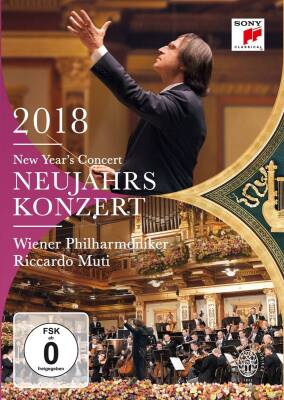 Strauss Johann (Vater & Sohn) / u.a. - Neujahrskonzert 2018 - DVD (Muti Riccardo / WPH)