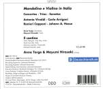 Vivaldi - Arrigoni - Capponi - Hasse - Mandolino E Violino In Italia (Anna Torge (Mandoline) - Mayumi Hirasaki (Violine))