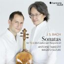 Bach Johann Sebastian - Sonatas For VIola Da Gamba And (Tamestit Antoine / Suzuki Masato)