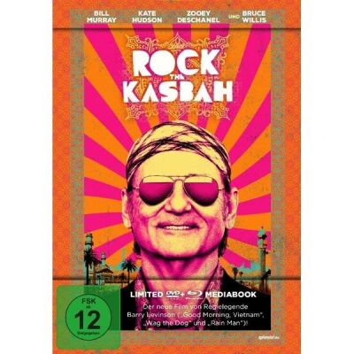 Rock The Kasbah - Limited MediaBook - Rock The Kasbah (Blu-ray + DVD Video)