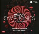 Mozart Wolfgang Amad - Symphonies 39, 40, 41 (Minasi/Ensemble Reso)