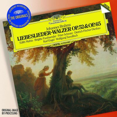 Brahms Johannes - Liebeslieder-Walzer Opp.52&65 / 3 Quartette (Mathis Edith / Fassbaender Brigitte / Schreier Peter / Fischer-Dieskau Dietrich)