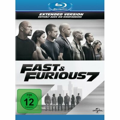 Fast & Furious 7 (Extended Version/Blu-ray) [Occasion/Solange Vorrat!]
