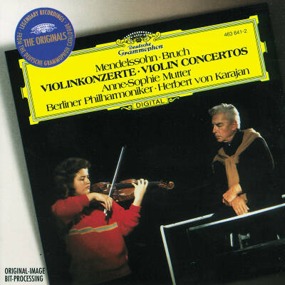 Mendelssohn Bartholdy Felix / Bruch Max - VIolinkonzerte (Mutter Anne-Sophie / Karajan Herbert von / BPH)