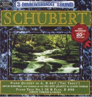 Schubert Franz - FORELLENQUINTETT ´THE TRO