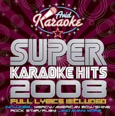SUPER KARAOKE HITS 2008 (Diverse Interpreten)