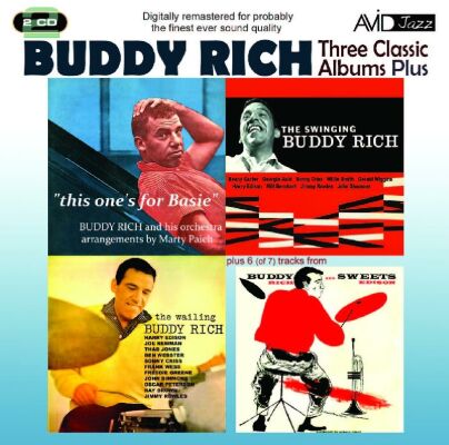 Rich Buddy - Four Classic Albums Plus (This One´s For Basie / Swinging Buddy Rich / Wailing Buddy Rich / + 6 Bonus)