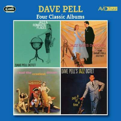Pell Dave - Four Classic Albums (And Romantic Places/ Jazz Goes Dancing/ I Had The Crazies)