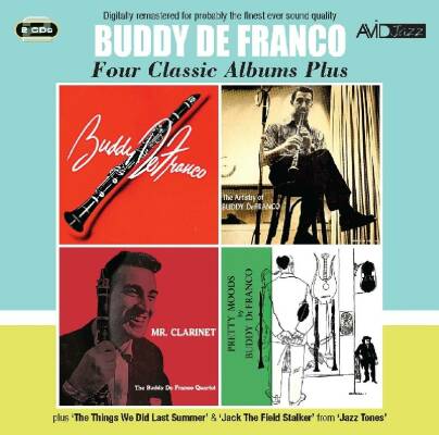 Defranco Buddy - Four Classic Albums (BUDDY DE FRANCO/THE ARTISTRY OF BUDDY DE FRANCO/MR CLAR)