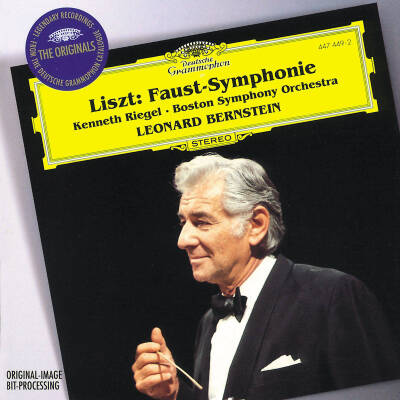 Liszt Franz - Faust-sinfonie (Riegel Kenneth / Bernstein Leonard / u.a.)