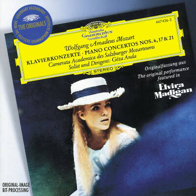 Mozart Wolfgang Amadeus - KLAVIERKONZERTE 6, 17, 21 (Anda Geza / CAMMS)