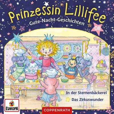 Prinzessin Lillifee - 006 / Gute-Nacht-Geschichten Folge 11+12 - Die Glitz