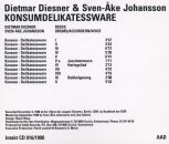 Diesner / Johansson - Konsumdelikatessware