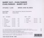Guy Barry / Parker Evan - Studio / Live (Birds And Blades)
