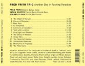 Fred Frith Trio - Another Day In Fucking Paradise