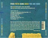 Fred Frith Hans Koch - You Are Here