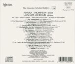 Schubert Franz - Hyperion Schubert Edition: Vol.12, The (Adrian Thompson (Tenor) - Graham Johnson (Piano))