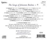 Brahms Johannes (1833-1897) - Songs Of Johannes Brahms: 9, The (Robin Tritschler (Tenor) - Graham Johnson (Piano))