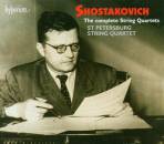 Shostakovich Dimitri (1906-1975) - Complete String Quartets, The (St Petersburg String Quartet - Igor Uryash (Piano))
